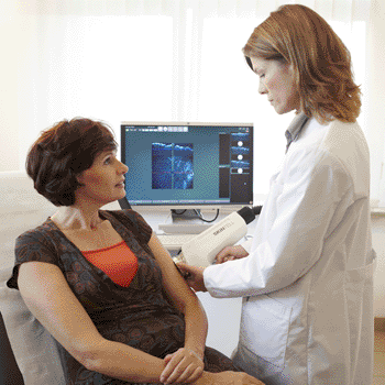 Image: The SKINTELL high-definition optical coherence tomography (HD-OCT) solution (Photo courtesy of Agfa HealthCare). Image: The SKINTELL high-definition optical coherence tomography (HD-OCT) solution (Photo courtesy of Agfa HealthCare).